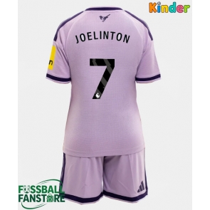 Newcastle United Joelinton #7 Replik 3rd trikot Kinder 2026-27 Kurzarm (+ Kurze Hosen)